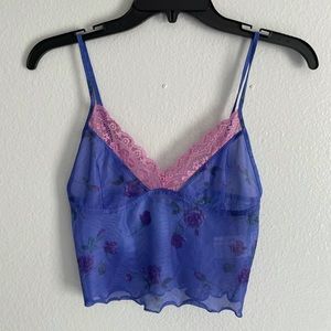motel rocks lilac rose yenika crop top